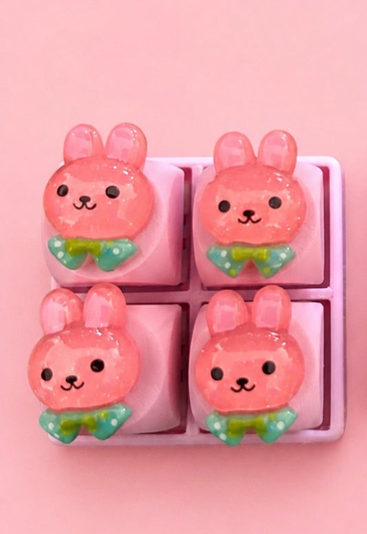 Pink Bunny Clicker – 3D Printed Fidget Toy