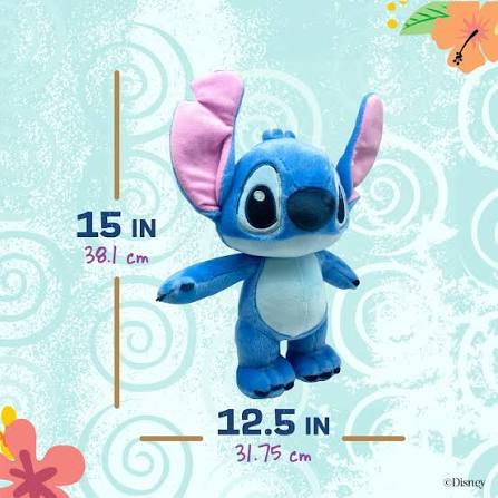 Disney Baby Lilo & Stitch Soft Huggable Stuffed Animal